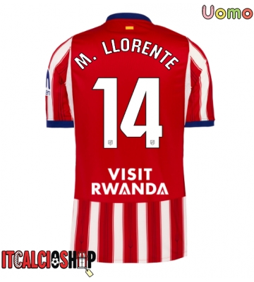Atletico Madrid Marcos Llorente #14 Prima Maglia 2026-27 Manica Corta